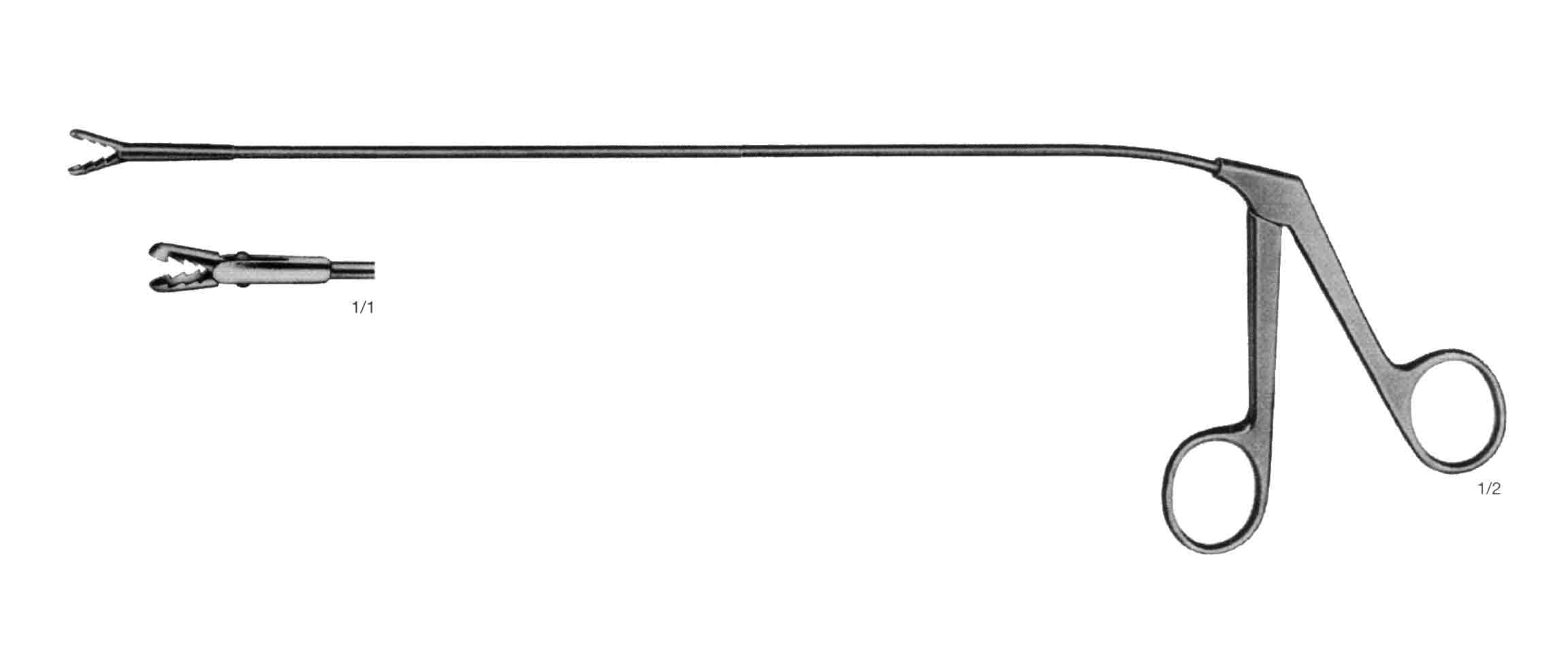 LARING FORSEPS 25 CM